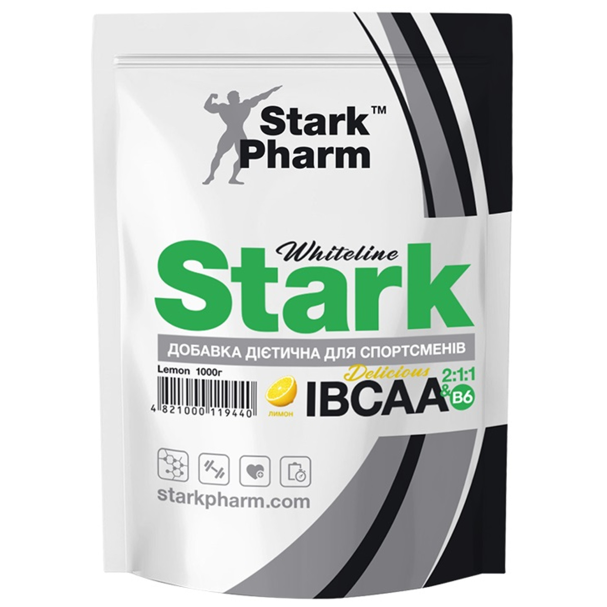 Stark IBCAA 2:1:1 & B6 Delicious - купити Амінокислоти ВСАА StarkPharm™