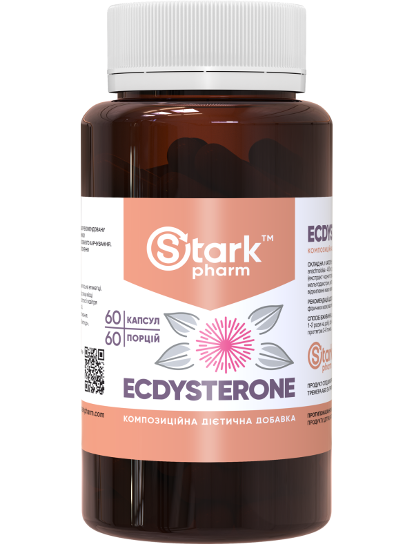 Stark Ecdysterone 400 mg 60 kapsułek