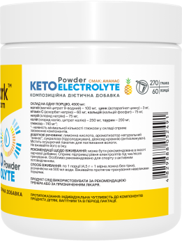Stark Keto Electrolyte Powder 270 gramow (kompleks elektrolitów do codziennego treningu)