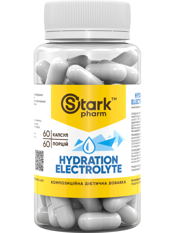 Stark Hydration Electrolyte 60 капсул (електроліти)