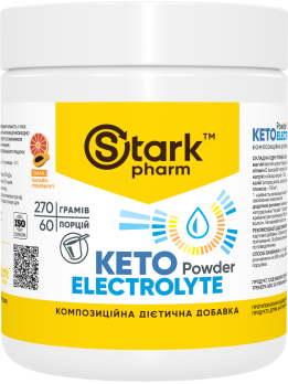 Stark Keto Electrolyte Powder 270 gramow (kompleks elektrolitów do codziennego treningu)
