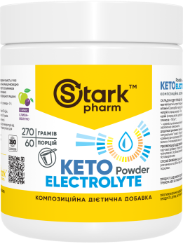 Stark Keto Electrolyte Powder 270 gramow (kompleks elektrolitów do codziennego treningu)