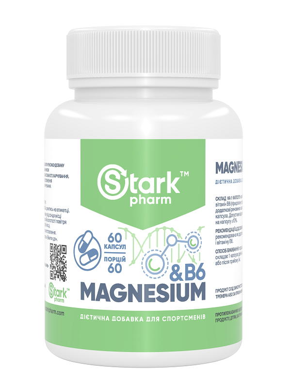 Stark Magnesium & B6 60 капсул
