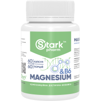 Stark Magnesium & B6 60 капсул (магний оксид, витамин B6)