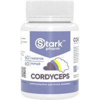 Stark Cordyceps 500 mg 60 tabletek [Cordyceps Sinensis, polisacharydy 40%]