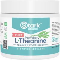 Stark L-Theanine Pure Powder 100 грамів (амінокислота L-теанін, підтримка когнітивної активності) Stark L-Theanine Pure Powder 100 грамів (амінокислота L-теанін, підтримка когнітивної активності)
