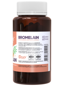 Stark Bromelain 2400 GDU/G 300 mg 60 capsules (bromelain) Stark Bromelain 300 mg 60 capsules