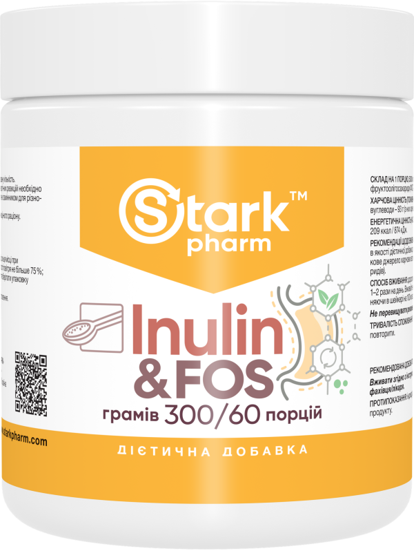 Inulina Stark i FOS 300 gramów