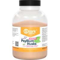 Stark Psyllium Husks Powder 500 грамів (клітковина із насіння подорожника, псиліум, пребіотик) Stark Psyllium Husks Powder 500 грамів (клітковина із насіння подорожника, псиліум, пребіотик)
