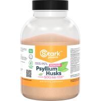 Stark Psyllium Husks Powder 500 грамм (клетчатка из семян подорожника, псиллиум, пребиотик) Stark Psyllium Husks Powder 500 грамм (клетчатка из семян подорожника, псиллиум, пребиотик)