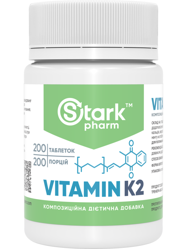 Stark Vitamin K2 100 mcg 200 tablets