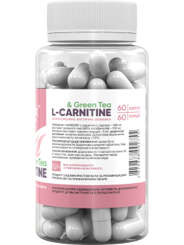 Stark L-Carnitine & Green Tea Extract 600 мг 60 капсул
