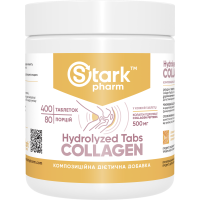 Stark Collagen Hydrolyzed tabs 500 mg 400 tabletek (kolagen)