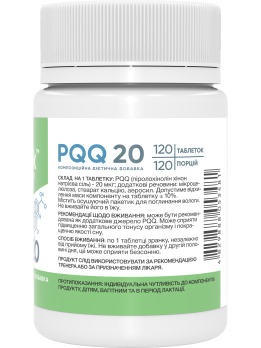 Stark PQQ 20 mcg 120 tabletek