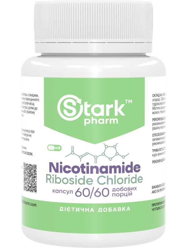 Chlorek rybozydu nikotynamidu 300 mg 60 kapsułek Stark Pharm