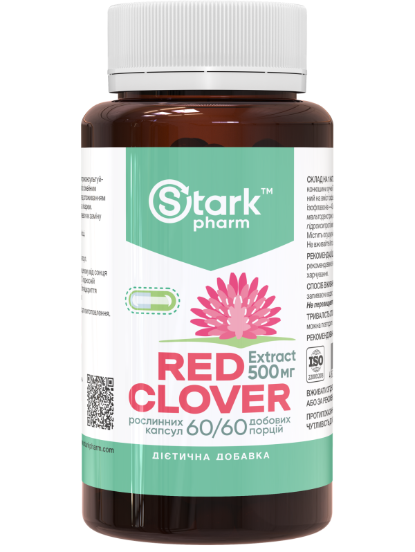 Stark Red Clover Extract 500 мг 60 капсул