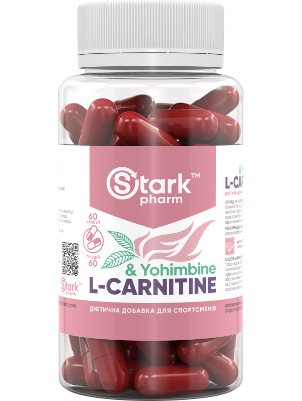 Stark L-Carnitine & Yohimbine 60 капсул