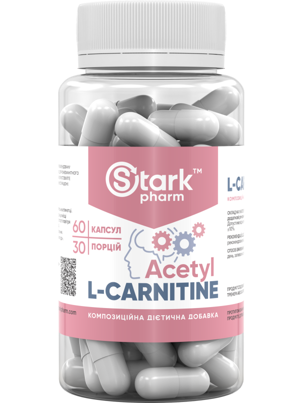 Stark Acetyl L-Carnitine 500 мг 60 капсул