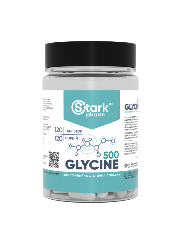 Stark Glycine Mega tabs 500 мг 120 таблеток