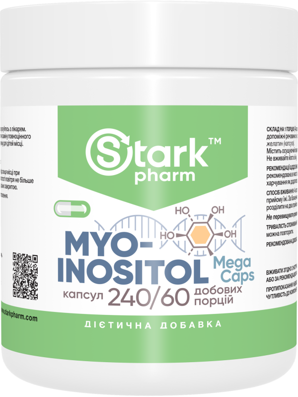 Stark Myo-Inositol 500 мг 240 капсул