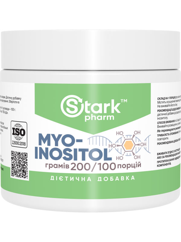 Инозитол Stark Myo-Inositol Powder 200 граммов Stark Pharm