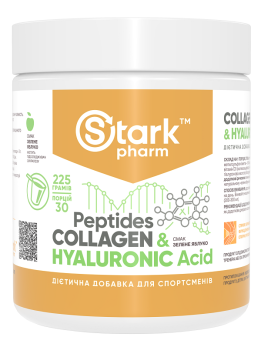 Stark Collagen Peptides & Hyaluronic Acid 225 грамів